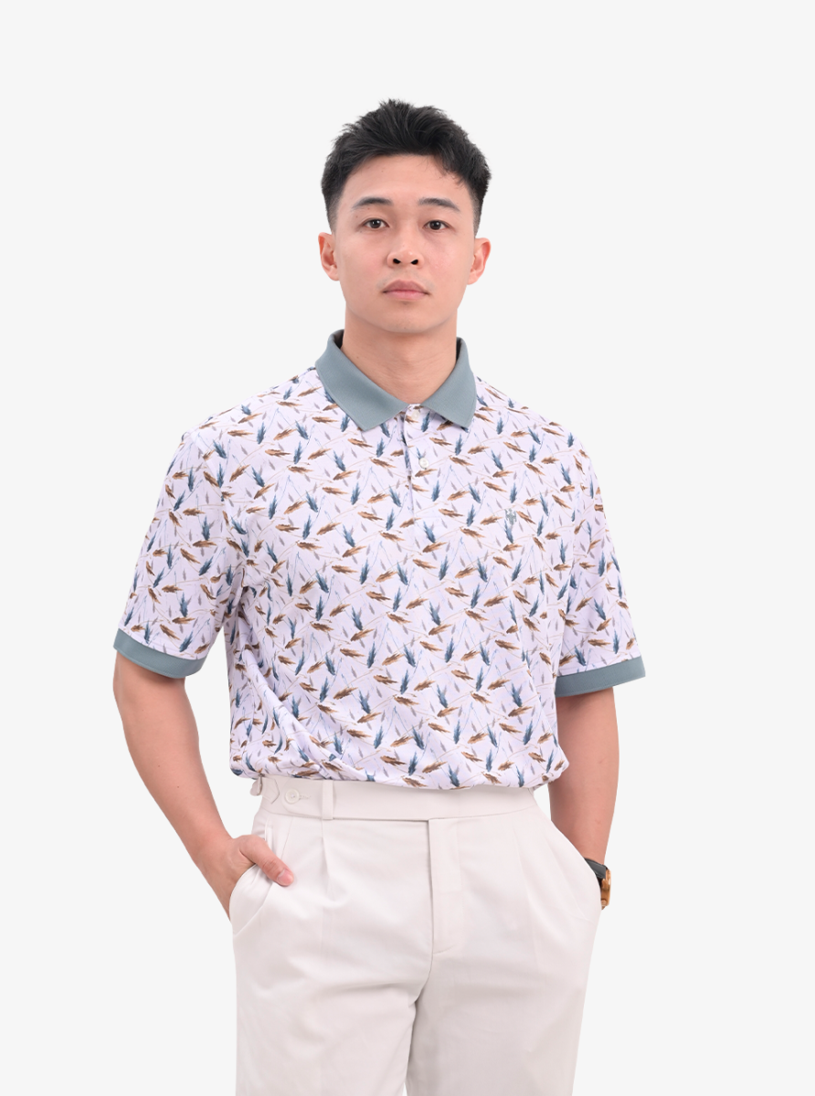 Áo Polo nam cao cấp HAAN Aesthetic Chất Liệu Bamboo Sea Weed -